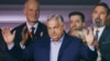 Mađarski premijer Viktor Orban u obraćanju pristalicama nakon objave djelimičnih izbornih rezultata 12. aprila