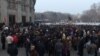 Armenia - Opposition supporters rally in Yerevan's Liberty Square to mark 9th anniversary of post-election unrest, 1Mar2017.