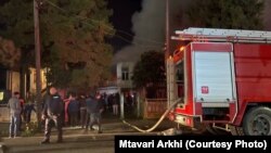 ხანძარს 80 წლის კაცი ემსხვერპლა. ფოტო: „მთავარი არხი“