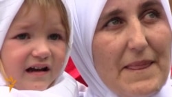 Coffins Depart For Burial At Srebrenica Memorial