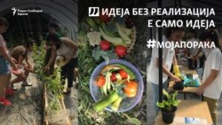 Сами садат, сами берат - основци направија пластеник среде Скопје