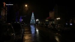 Центр Симферополя с электричеством (видео)