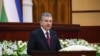 UZBEKISTAN -- Uzbek President Shavkat Mirziyoev speaks at parliament in Tashkent, January 22, 2020