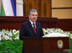 Uzbek President Shavkat Mirziyoev (file photo)