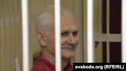 Jailed Belarusian rights activist Ales Byalyatski