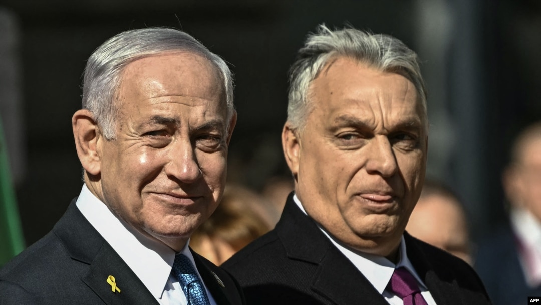Orbán Viktor miniszterelnök és Benjámin Netanjáhú izraeli miniszterelnök Budapesten 2025. április 3-án