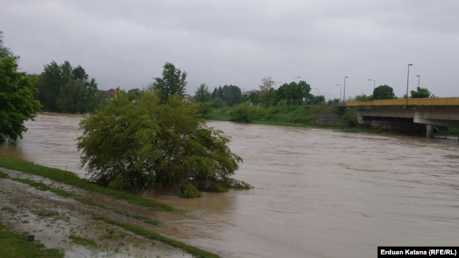 Nabujala rijeka Vrbas, 14. maj 2019.