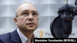 Олександр Лієв. Фото від 20 жовтня 2015 року. Лієв до окупації Росією Криму був міністром курортів і туризму АРК