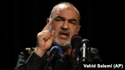 İran İslam İnqilabı Keşikçiləri Korpusunun komandanı Hossein Salami 