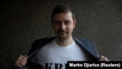 Stevan Dojčinović, urednik Mreže za istraživanje kriminala i korupcije (KRIK)