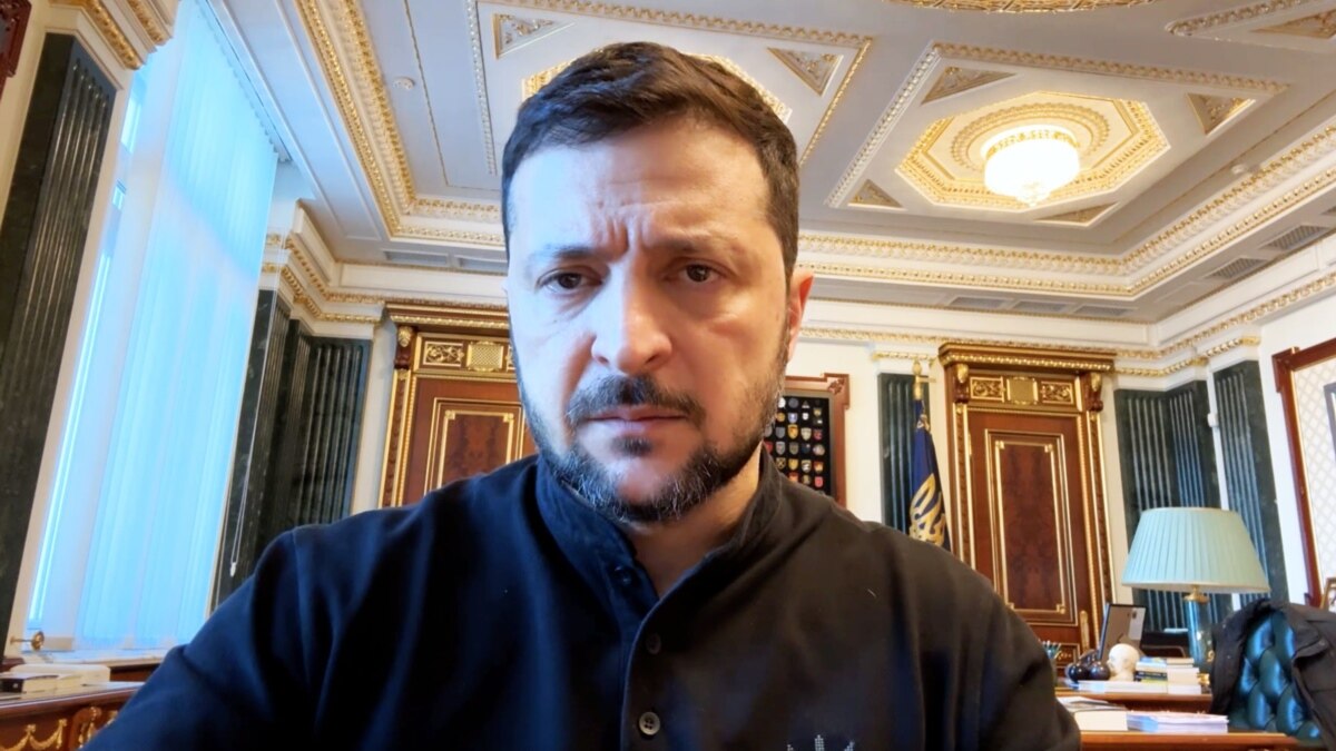Зеленський: Дрони, застосовані під час атаки, вироблені в Росії