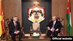 Претседателот Ѓорге Иванов се сретна со претседателот на Сенатот на Јордан, Фаисал Ел-Фајез во Аман