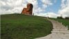 Nagorno Karabakh -- A famous monument near Stepanakert, 25 September 2013