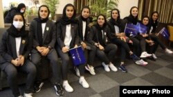عکس اعضای تیم فوتبال ایران پیش از سفر به تاشکند