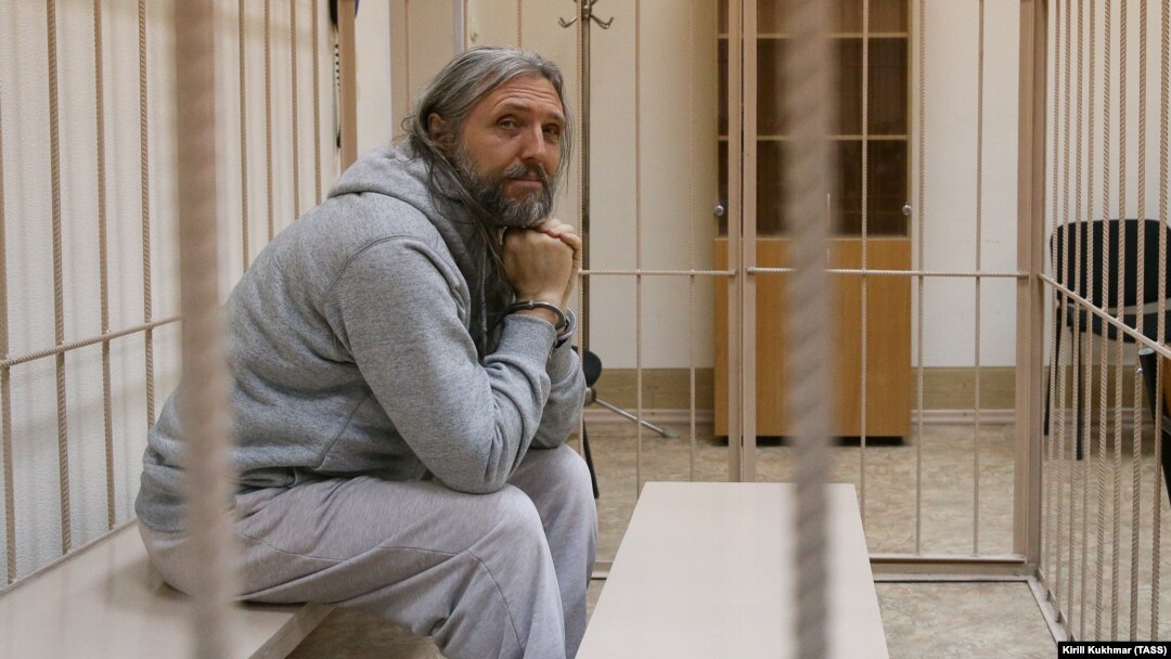 Один из руководителей религиозной организации "Церковь Последнего Завета" Сергей Тороп (Виссарион) в центральном районном суде Новосибирска