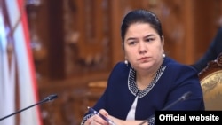 Озода Рахмон, дочь президента Таджикистана Эмомали Рахмона и глава его администрации