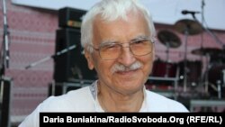 Євген Сверстюк під час презентації у Черкасах книжки «Шевченко понад часом»