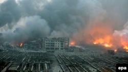 Взрывы в Тяньцзине 12 августа