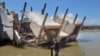 Flood damage in Pol-e-Dokhtar, Lorestan Province. April 3, 2019