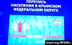 Слайд прес-конференції на тему «Перепис населення в Кримському федеральному окрузі: цілі та завдання»