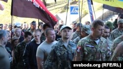 Marș al Batalionului Azov în Kiev, 3 iulie 2015