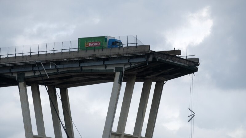 U urušavanju mosta u Đenovi nestalo do 20 ljudi 