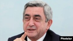 Armenia - President Serzh Sarkisian.