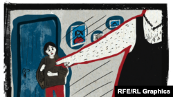 Жашы жете электерди сойкулукка мажбурлоого каршы эл аралык долбоордун иллюстрациясы.