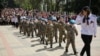 На Кубани власти организовали "парад детсадовцев" в форме российских войск