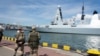 Britanski HMS Defender u Odesi, 18. juni 2021. 