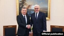 21 январ, Берлин. Раиси ҷумҳурии Узбекистон Шавкат Мирзиёев меҳмони президенти Олмон Френк-Валтер Штейнмайер буд