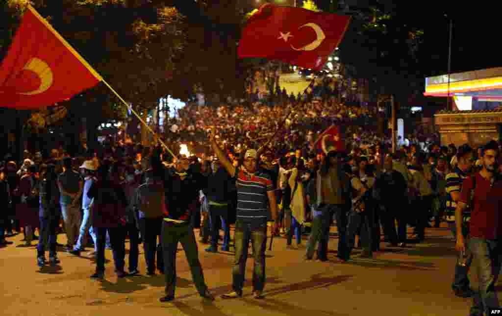 Ankara, 11. juni 2013. Foto: AFP / Adem Altan 