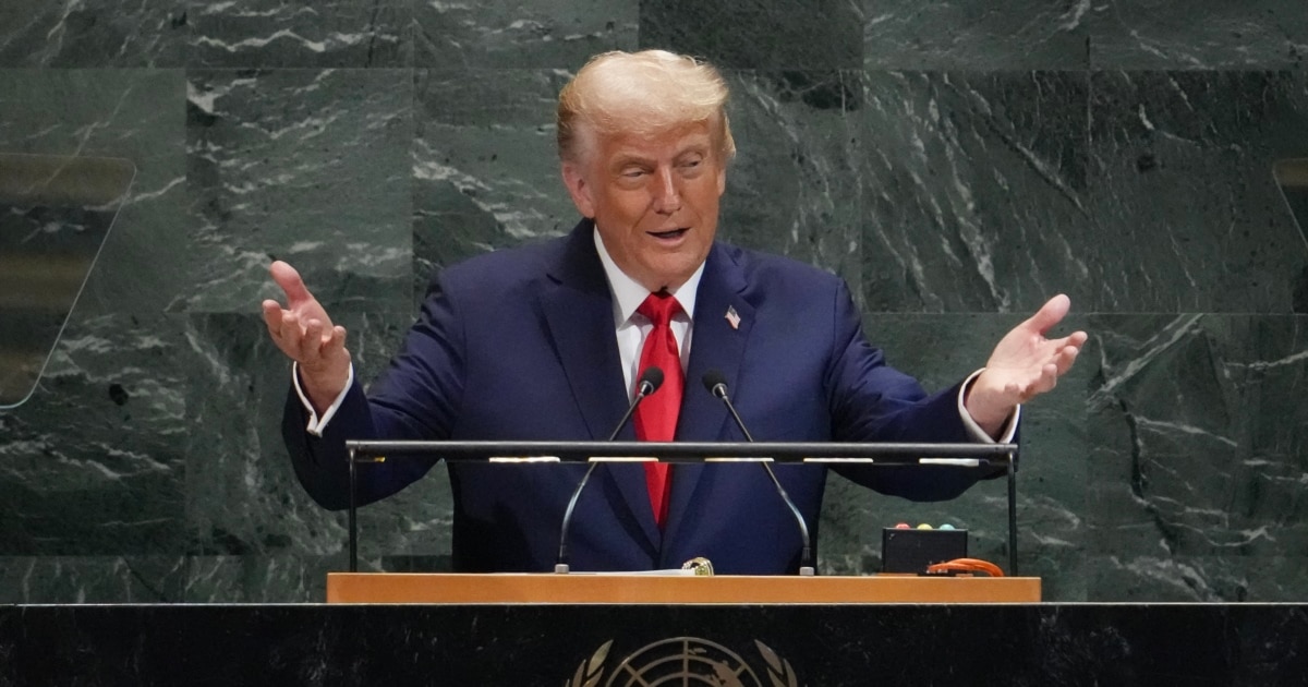 ტრამპმა გააკრიტიკა გაერო და მსოფლიოს სხვადასხვა ქვეყანა იმიგრაციის პოლიტიკის, კლიმატის ცვლილების პოლიტიკის და პალესტინის აღიარების გამო