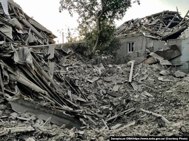 Запорізька область, селище Кушугум, наслідки російських атак. Серпень 2022 року