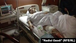 Димон Ашӯров дар бистари беморхонаи Чин 