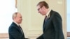 Presidenti rus, Vladimir Putin, dhe ai serb, Aleksandar Vuçiq. Fotografi nga arkivi. 