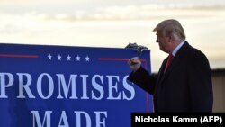 АКШ президенти Дональд Трамп. Монтана. 18-октябрь, 2018-жыл. 