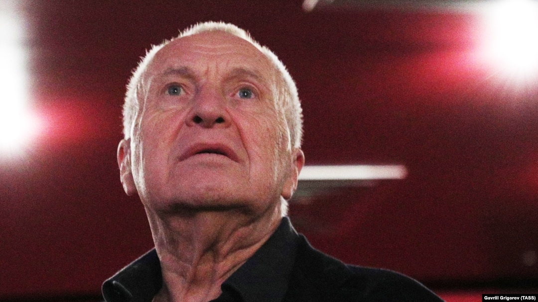 Режиссер Андрей Смирнов на премьере фильма "Француз"