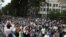 Pamje nga protestat në Teheran, 13 qershor '09.