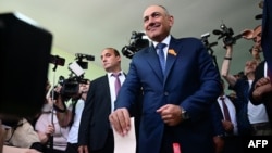 Վարչապետ Նիկոլ Փաշինյանը քվեարկում է ԱԺ ընտրություններում, Երևան, 7-ը հունիսի, 2026թ.