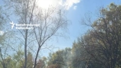 Russian Ballistic Strike On Kyiv Injures At Least 7