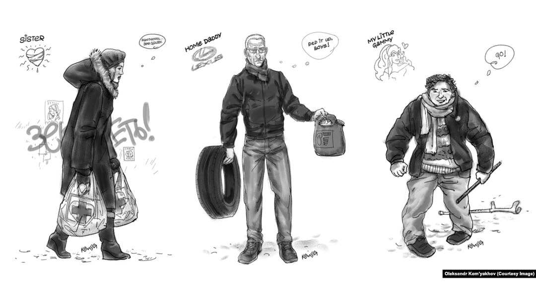 Euromaidan Art: Portraits From The Barricades