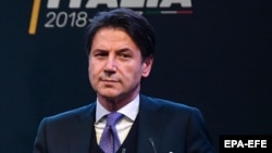 Italy's new prime minister, Giuseppe Conte (file photo)