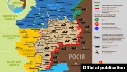 Ситуація в зоні бойових дій на Донбасі, 5 вересня 2019 року. Інфографіка Міністерства оборони України