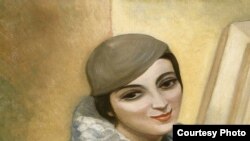 Сергей Судейкин, "Портрет Нины Шик", 1937 г. - один из экспонатов выставки