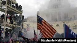 هجوم هواداران ترمپ در ساختمان کانگرس امریکا