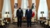 دبیر شورای عالی امنیت ملی ایران در دیدار با جیحون بایراموف وزیر خارجه آذربایجان
