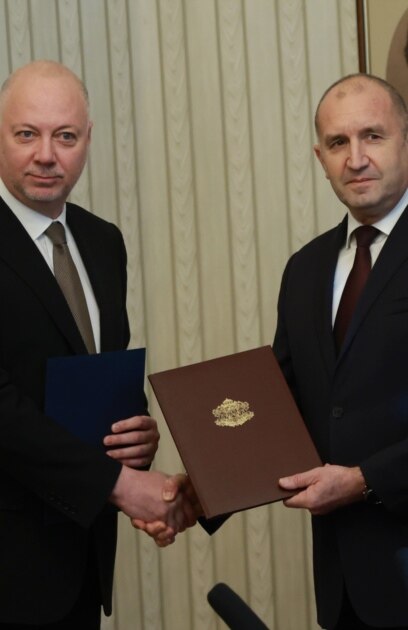 Премиерът в оставка Росен Желязков получи в понеделник от президента