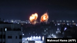 16 червня Ізраїль також завдав авіаударів по Смузі Гази у відповідь на «вогняні кулі»