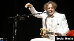 Goran Bregovic la un concert în Crimeea, 26 martie 2015